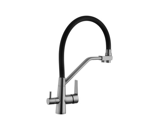 Змішувач Kroner Klassisch-PVD03817BLK, зображення 2 Змішувач Kroner Klassisch-PVD03817BLK, зображення 2