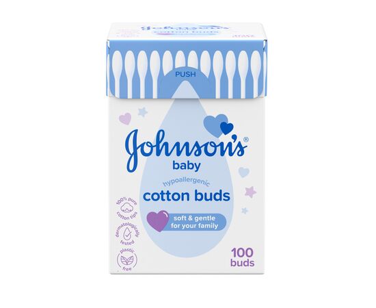 Ватные палочки Johnson’s baby 100 шт (3574661440460)
