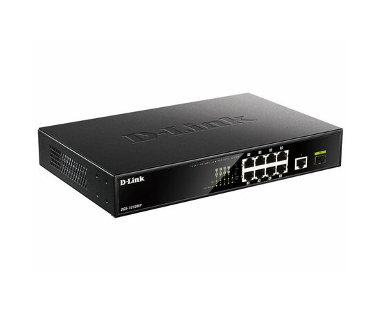 Комутатор мережевий D-Link DGS-1010MP, зображення 3 Комутатор мережевий D-Link DGS-1010MP, зображення 3