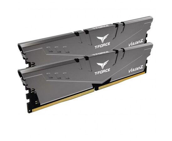 Модуль памяти для компьютера DDR4 16GB (2x8GB) 3200 MHz T-Force Vulcan Z Gray Team (TLZGD416G3200HC16CDC01), изображение 2 Модуль памяти для компьютера DDR4 16GB (2x8GB) 3200 MHz T-Force Vulcan Z Gray Team (TLZGD416G3200HC16CDC01), изображение 2