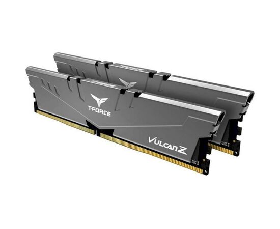 Модуль памяти для компьютера DDR4 16GB (2x8GB) 3200 MHz T-Force Vulcan Z Gray Team (TLZGD416G3200HC16CDC01), изображение 3 Модуль памяти для компьютера DDR4 16GB (2x8GB) 3200 MHz T-Force Vulcan Z Gray Team (TLZGD416G3200HC16CDC01), изображение 3