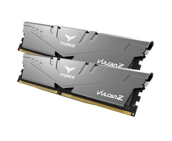 Модуль памяти для компьютера DDR4 16GB (2x8GB) 3200 MHz T-Force Vulcan Z Gray Team (TLZGD416G3200HC16CDC01), изображение 4 Модуль памяти для компьютера DDR4 16GB (2x8GB) 3200 MHz T-Force Vulcan Z Gray Team (TLZGD416G3200HC16CDC01), изображение 4