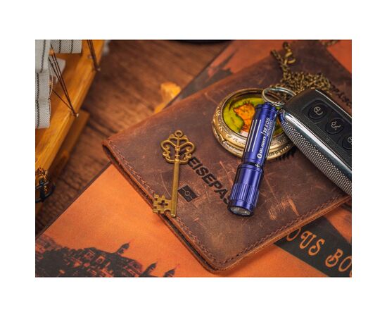 Фонарь Olight I3E EOS Regal blue (I3E EOS RB), изображение 6 Фонарь Olight I3E EOS Regal blue (I3E EOS RB), изображение 6