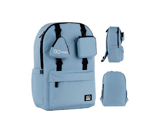 Рюкзак шкільний GoPack Education Teens 178 сіро-блакитний (GO25-178L-3)