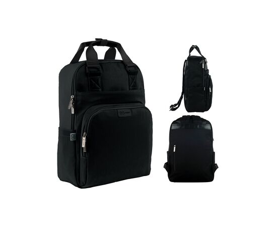 Рюкзак школьный GoPack Education Teens 179 чорний (GO25-179M-1)