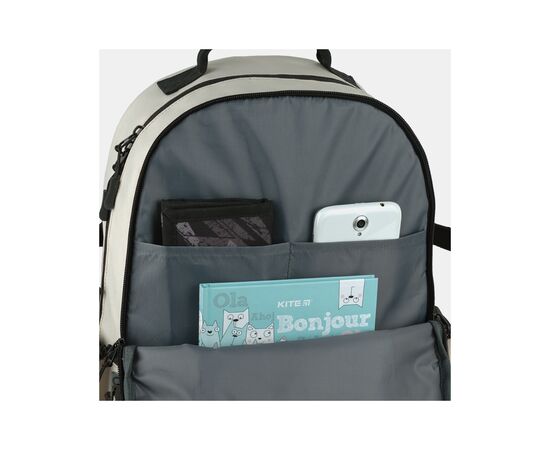 Рюкзак школьный GoPack Education Teens 186 бежевий (GO25-186L-4), изображение 10 Рюкзак школьный GoPack Education Teens 186 бежевий (GO25-186L-4), изображение 10