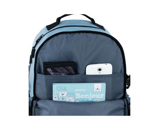 Рюкзак школьный GoPack Education Teens 186 блакитний (GO25-186L-2), изображение 10 Рюкзак школьный GoPack Education Teens 186 блакитний (GO25-186L-2), изображение 10