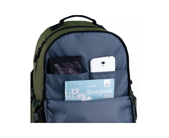 Рюкзак шкільний GoPack Education Teens 186 хакі (GO25-186L-3), зображення 10 Рюкзак шкільний GoPack Education Teens 186 хакі (GO25-186L-3), зображення 10