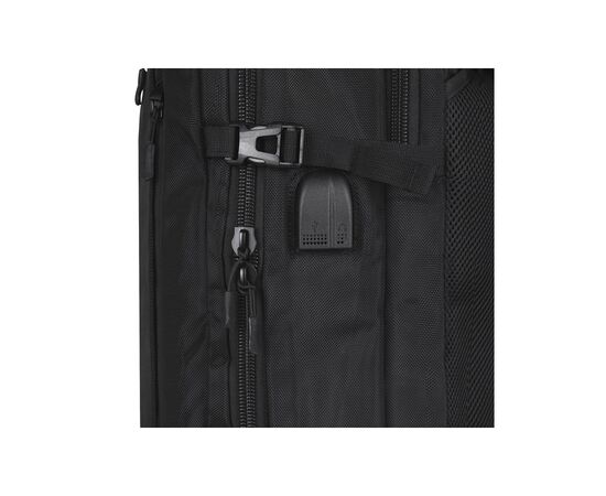 Рюкзак для ноутбука Porto 15.6" RNB-4027BK black (RNB-4027BK), зображення 5 Рюкзак для ноутбука Porto 15.6" RNB-4027BK black (RNB-4027BK), зображення 5
