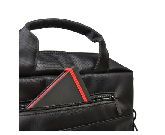 Сумка для ноутбука Porto 14" PC-3015 black (PC-3015BK), изображение 3 Сумка для ноутбука Porto 14" PC-3015 black (PC-3015BK), изображение 3