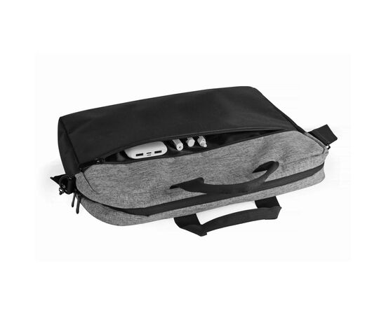 Сумка для ноутбука Porto 15.6" PC-3038 Gray (PC-3038GY), изображение 7 Сумка для ноутбука Porto 15.6" PC-3038 Gray (PC-3038GY), изображение 7