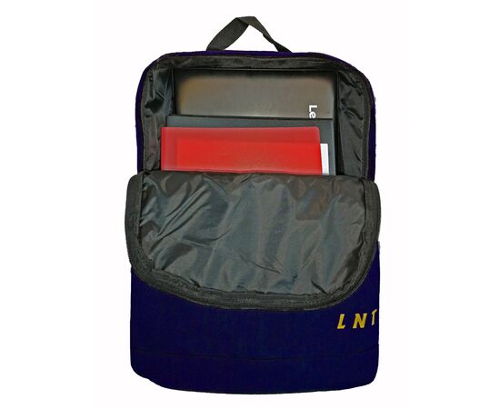 Рюкзак для ноутбука LNT 15.6" LNT-12BKM dark blue (LNT-12BKM-DB), изображение 4 Рюкзак для ноутбука LNT 15.6" LNT-12BKM dark blue (LNT-12BKM-DB), изображение 4
