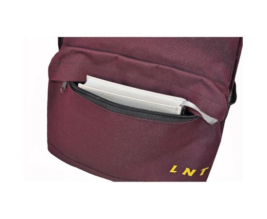 Рюкзак для ноутбука LNT 15.6" LNT-12BKM Red (LNT-12BKM-RD), изображение 7 Рюкзак для ноутбука LNT 15.6" LNT-12BKM Red (LNT-12BKM-RD), изображение 7