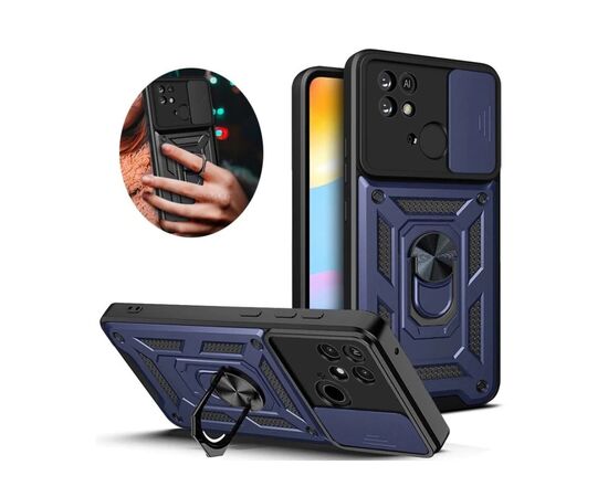 Чехол для моб. телефона BeCover Military Xiaomi Redmi 10C Blue (707426), изображение 2 Чехол для моб. телефона BeCover Military Xiaomi Redmi 10C Blue (707426), изображение 2