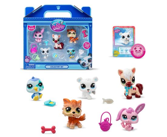 Фигурка Littlest Pet Shop Зимние приключения (00573), изображение 3 Фигурка Littlest Pet Shop Зимние приключения (00573), изображение 3