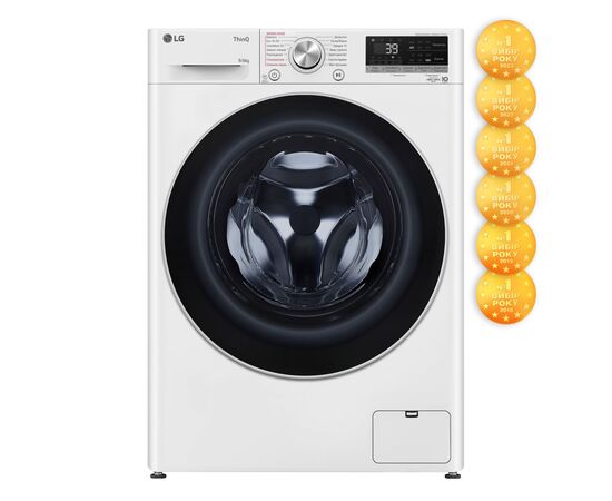 Стиральная машина LG F4V7VG1W, изображение 2 Стиральная машина LG F4V7VG1W, изображение 2