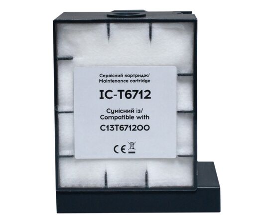 Контейнер для відпрацьованих чорнил Epson T6712/PXMB4 C13T671200 chip Barva (IC-T6712)