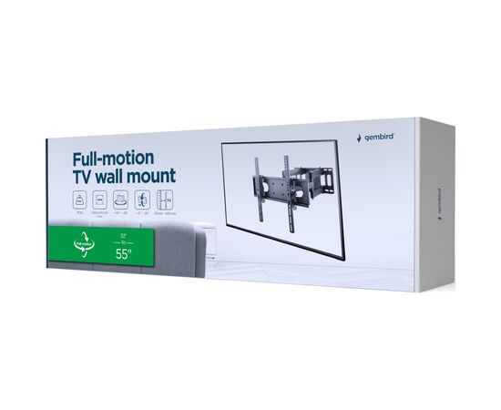 Кронштейн Gembird WM-55ST-04, изображение 12 Кронштейн Gembird WM-55ST-04, изображение 12