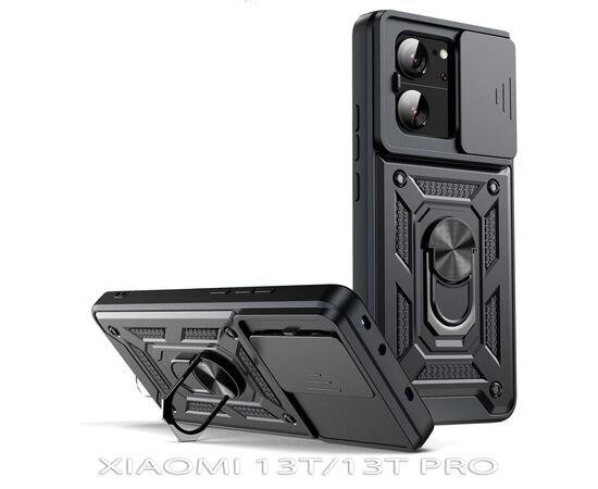 Чохол до мобільного телефона BeCover Military Xiaomi 13T/13T Pro Black (710557)