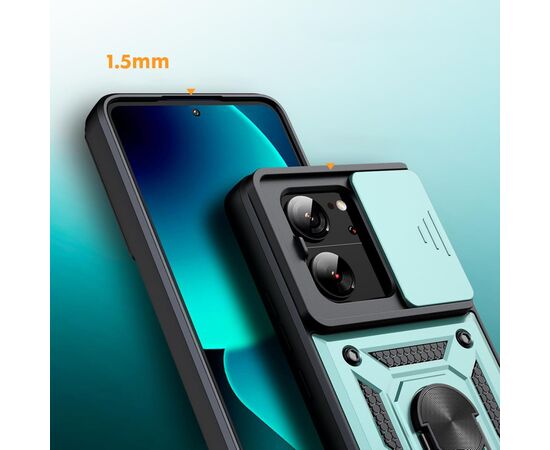 Чохол до мобільного телефона BeCover Military Xiaomi 13T/13T Pro Dark Green (710559), зображення 2