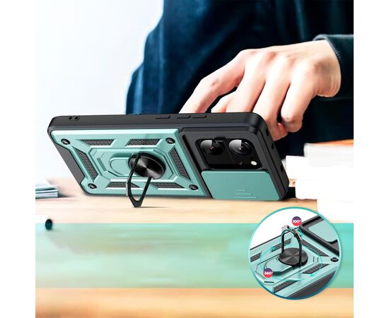 Чохол до мобільного телефона BeCover Military Xiaomi 13T/13T Pro Dark Green (710559), зображення 4