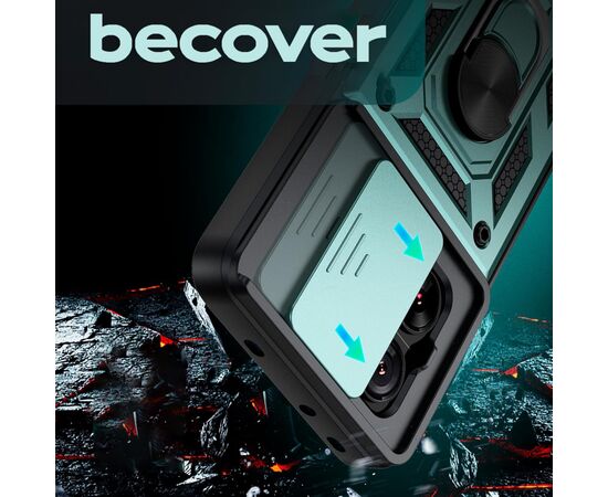 Чохол до мобільного телефона BeCover Military Xiaomi 13T/13T Pro Dark Green (710559), зображення 5