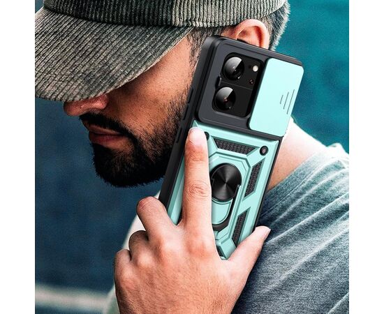 Чохол до мобільного телефона BeCover Military Xiaomi 13T/13T Pro Dark Green (710559), зображення 6