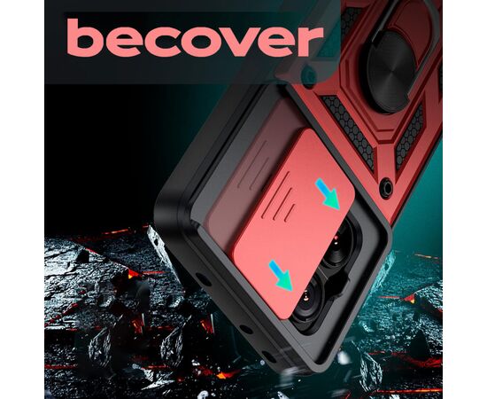 Чехол для мобильного телефона BeCover Military Xiaomi 13T/13T Pro Red (710560), изображение 5 Чехол для мобильного телефона BeCover Military Xiaomi 13T/13T Pro Red (710560), изображение 5