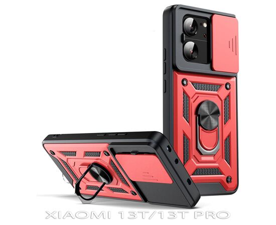 Чохол до мобільного телефона BeCover Military Xiaomi 13T/13T Pro Red (710560)