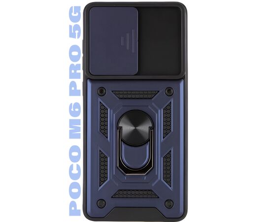 Чохол до мобільного телефона BeCover Military Poco M6 Pro 5G Blue (710938)