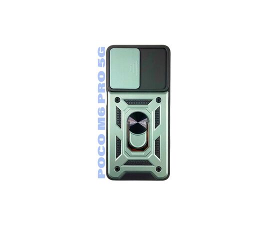 Чехол для мобильного телефона BeCover Military Poco M6 Pro 5G Dark Green (710939)