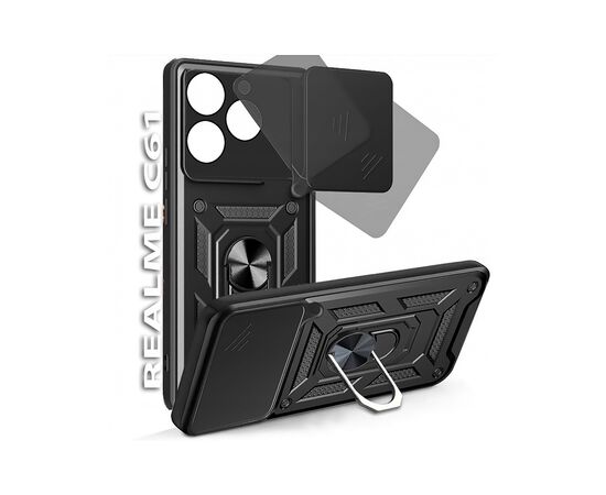 Чохол до мобільного телефона BeCover Military Realme C61 Black (712177)