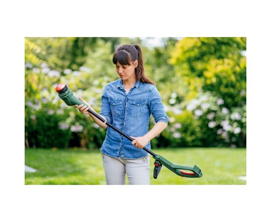 Триммер садовый Bosch EasyGrassCut 18V-230 PBA, 18V, 2Ah, 23см (0.600.8C1.A03), изображение 9 Триммер садовый Bosch EasyGrassCut 18V-230 PBA, 18V, 2Ah, 23см (0.600.8C1.A03), изображение 9