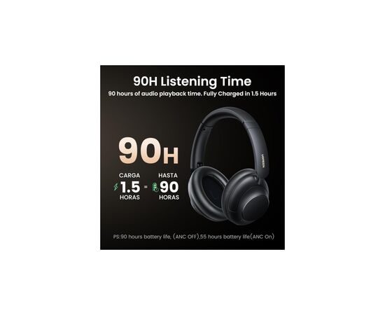 Навушники Ugreen HP202 HiTune Max5 Hybrid ANC Black (25255), зображення 8