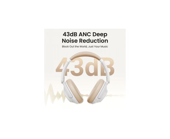 Наушники Ugreen HP202 HiTune Max5 Hybrid ANC White (15809), изображение 3