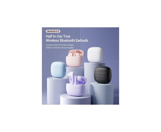 Наушники Vention Elf Earbuds E03 Blue (NBHS0), изображение 4 Наушники Vention Elf Earbuds E03 Blue (NBHS0), изображение 4