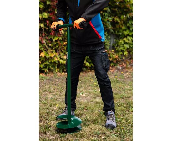 Земляной бур Verto ручной для грунта d25см, 115см (15G072), изображение 2