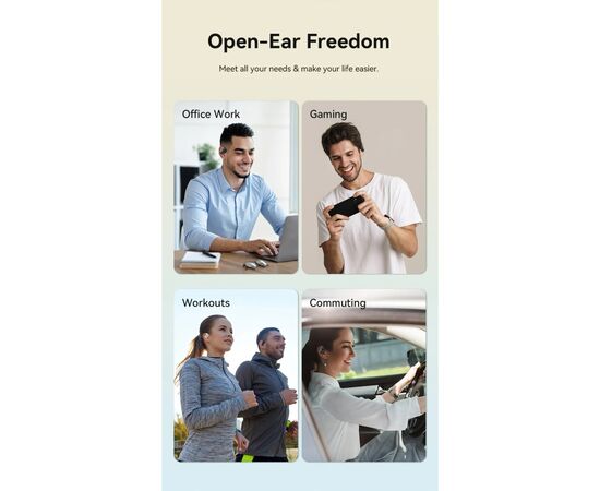 Наушники Vention OpenBeat O11 Black (NBPB0), изображение 9 Наушники Vention OpenBeat O11 Black (NBPB0), изображение 9