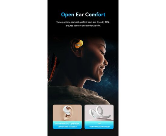 Наушники Vention OpenBeat O12 Orange (NBUO0), изображение 4 Наушники Vention OpenBeat O12 Orange (NBUO0), изображение 4