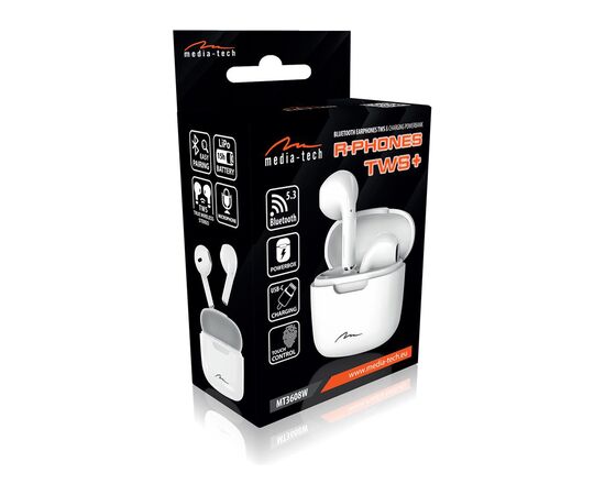 Навушники Media-Tech R-Phones White (MT3608W), зображення 8 Навушники Media-Tech R-Phones White (MT3608W), зображення 8