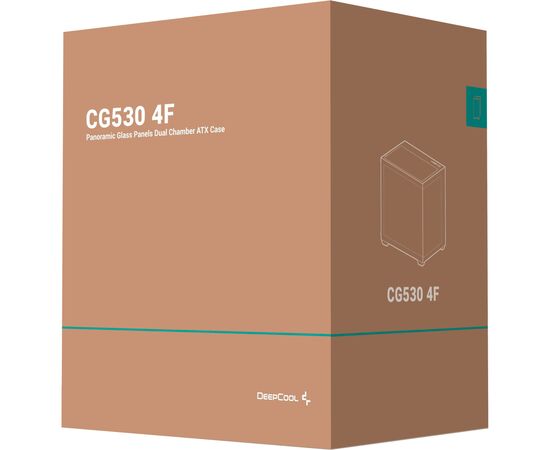 Корпус Deepcool CG530 4F Black (R-CG530-BKADA4-G-1), изображение 12 Корпус Deepcool CG530 4F Black (R-CG530-BKADA4-G-1), изображение 12