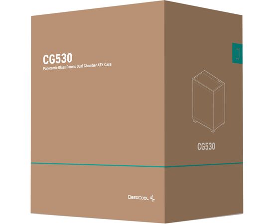 Корпус Deepcool CG530 Black (R-CG530-BKNDA0-G-1), изображение 12 Корпус Deepcool CG530 Black (R-CG530-BKNDA0-G-1), изображение 12