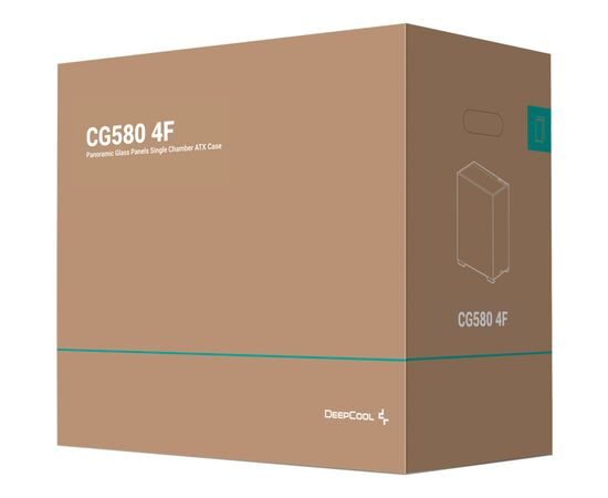 Корпус Deepcool CG580 4F Black (R-CG580-BKADA4-G-1), изображение 12 Корпус Deepcool CG580 4F Black (R-CG580-BKADA4-G-1), изображение 12