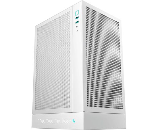 Корпус Deepcool CH170 Digital White (R-CH170-WHNPI0D-G-1)