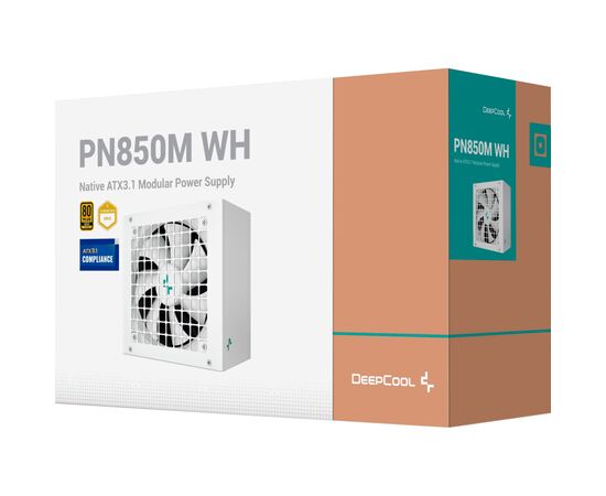 Блок питания Deepcool 850W PN850M WH (R-PN850M-FCOW-JGEU), изображение 10 Блок питания Deepcool 850W PN850M WH (R-PN850M-FCOW-JGEU), изображение 10