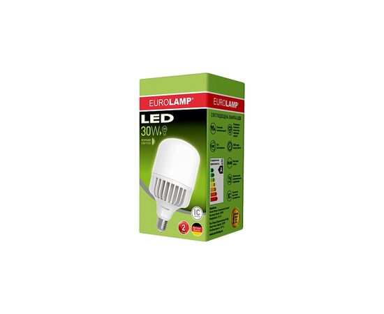 Лампочка Eurolamp E27 (LED-HP-30274), изображение 3 Лампочка Eurolamp E27 (LED-HP-30274), изображение 3