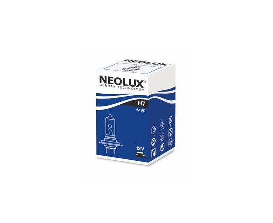 Автолампа Neolux галогенова 55W (N499), изображение 2 Автолампа Neolux галогенова 55W (N499), изображение 2