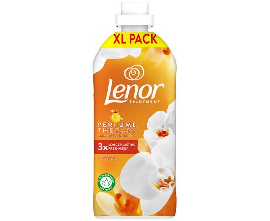 Кондиционер для белья Lenor Ванильная орхидея и золотой янтарь 1200 мл (8006540901687), изображение 2