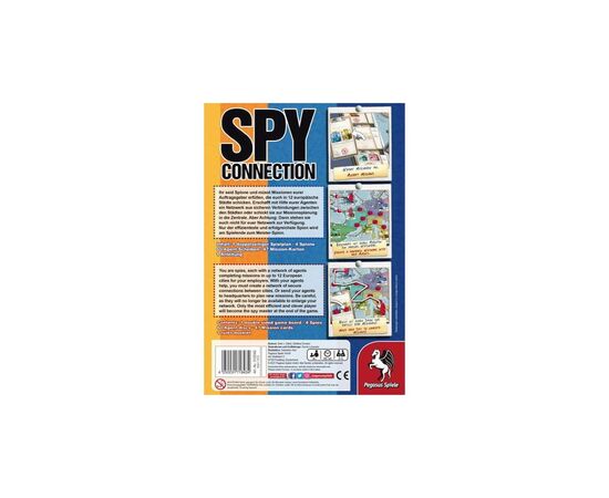Настольная игра Pegasus Spiele Шпионская связь (Spy Connection) английский (PS104), изображение 5