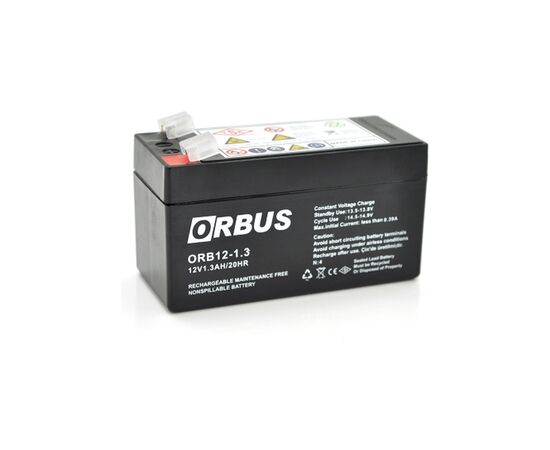 Батарея к ИБП Orbus ORB1213 AGM 12V 1.3Ah (ORB1213)